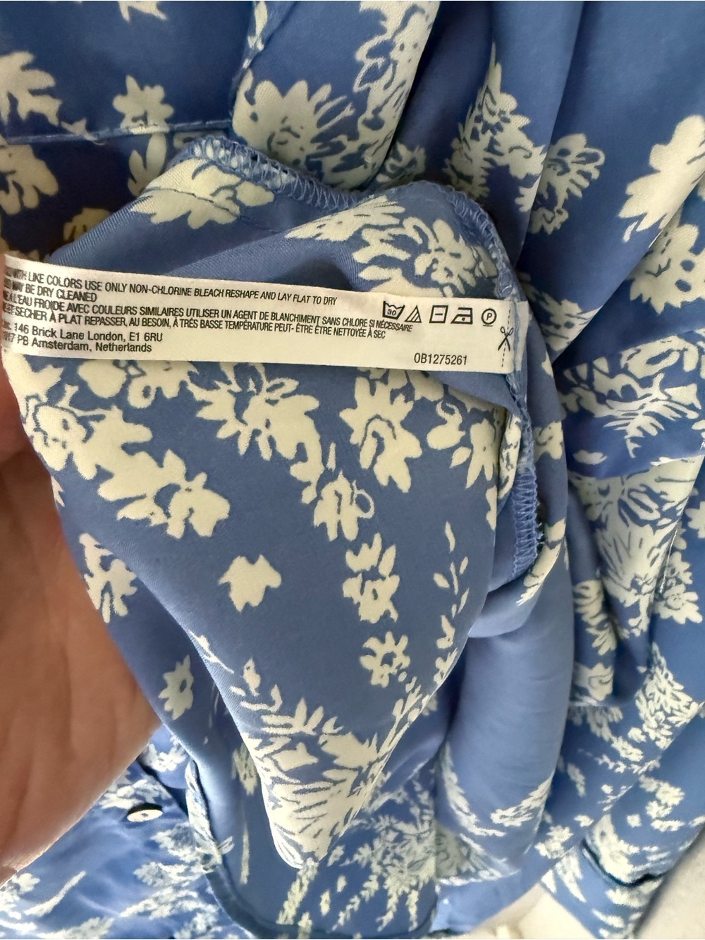 Free People Intimately "Dreamy Days" Printed Satin Pajama Set - Picture 7 of 7